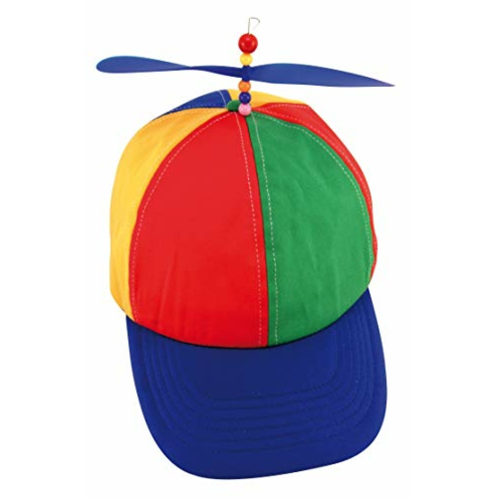 Boxer Gifts Helicopter Propeller Cap Hat Adult Unisex Rainbow Fancy