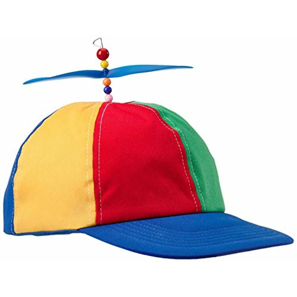 Boxer Gifts Helicopter Propeller Cap Hat Adult Unisex Rainbow Fancy