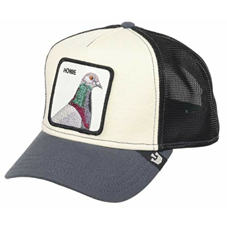 Goorin Bros. Homie Pigeon Animal Farm Trucker Cap OneSize Gray Funky