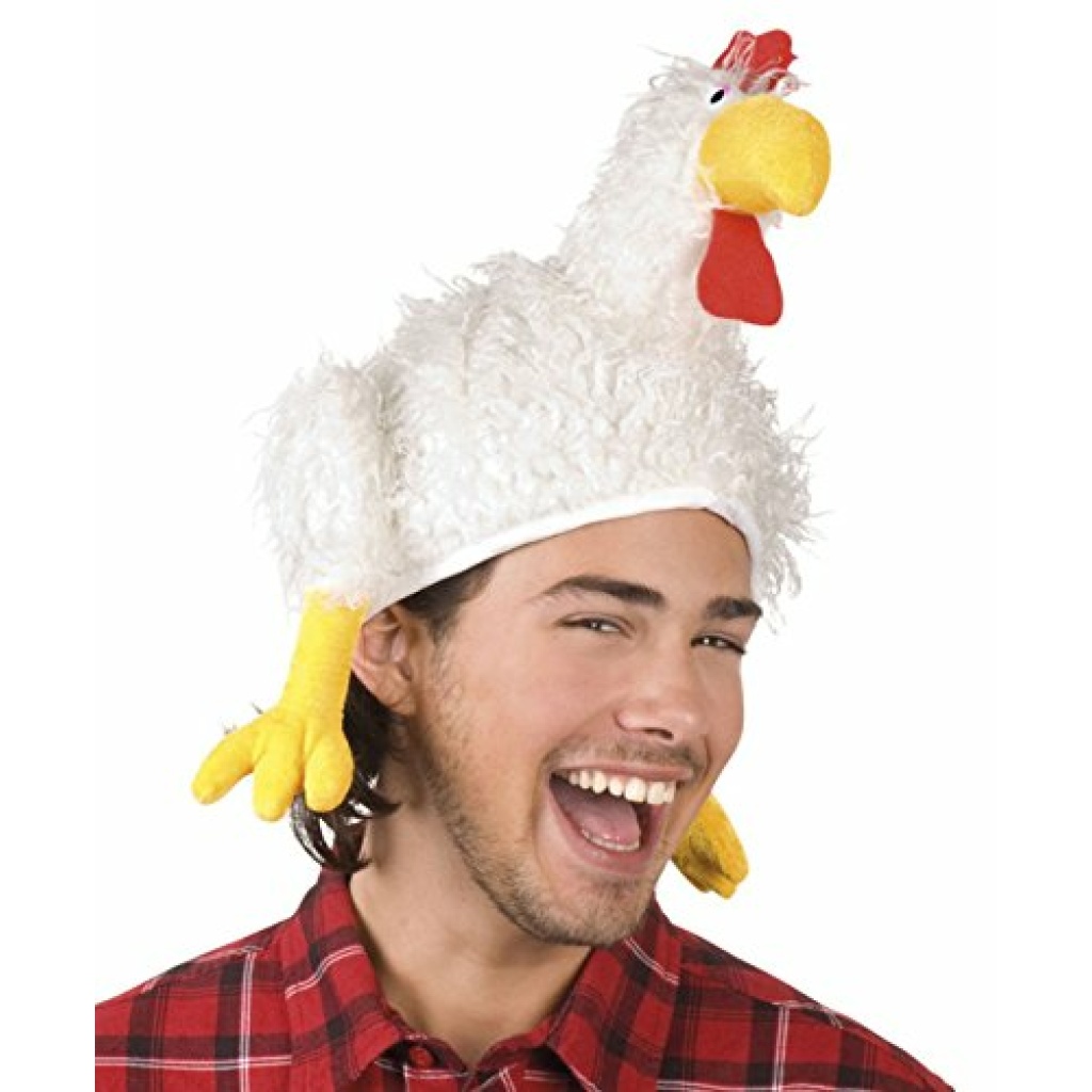 Boland 99941 Adult Hat, Chicken Hat, Carnival Hat, Theme Party, Theme