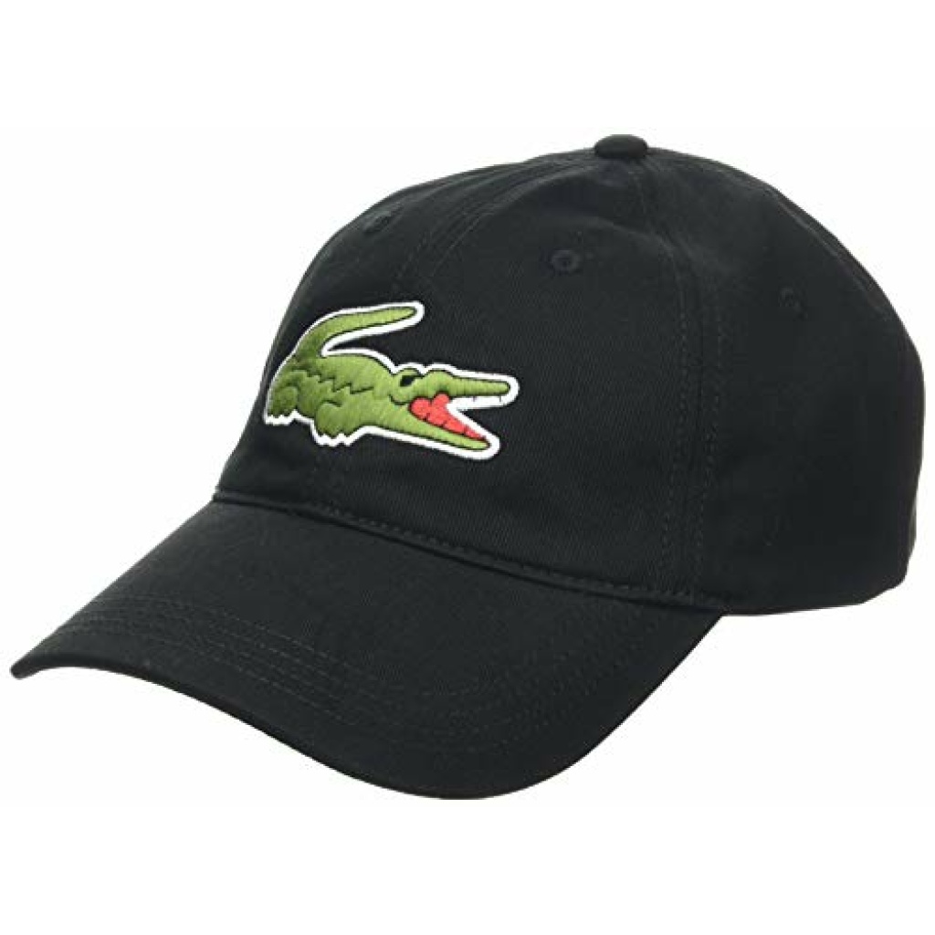 Lacoste Men's RK4711 Flat Cap, Noir, One Size Funky Caps & Hats Shop