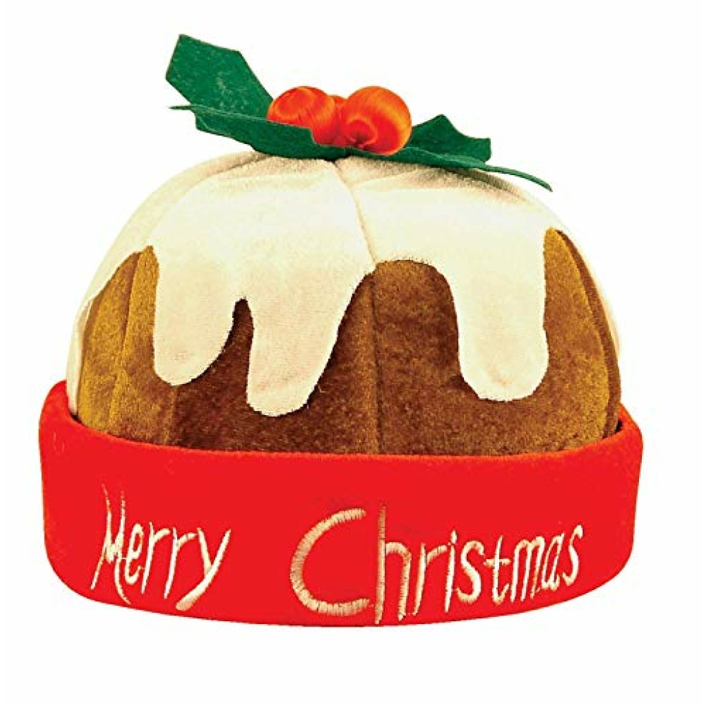 HENBRANDT LIMITED Adult Novelty Christmas Pudding Hat Funky Caps