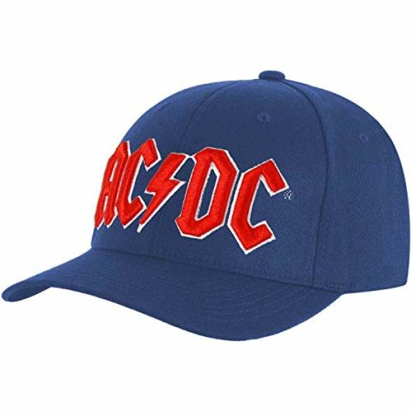 AC/DC Men's Red Logo Baseball Cap Red