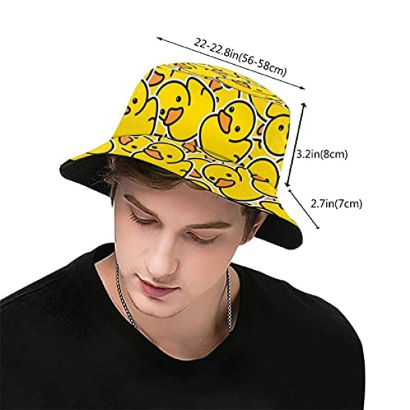 BAIFUMEN Bucket Hats Fashion Sun Cap Packable Outdoor Fisherman Hat for Women and Men - Image 4