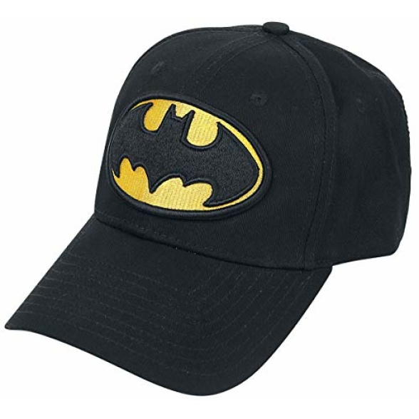 BATMAN ACBATMBBC013 Baseball Cap, Noir, Standard