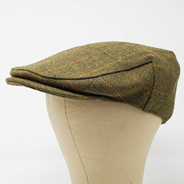 Borges & Scott Woodsman Flat Cap - Fully Waterproof â Yorkshire Tweed â 100% Wool Outer - Image 4