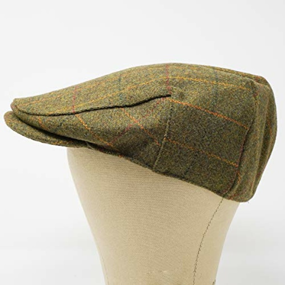 Borges & Scott Woodsman Flat Cap - Fully Waterproof â Yorkshire Tweed â 100% Wool Outer - Image 5