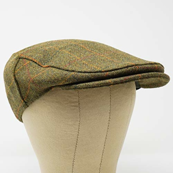 Borges & Scott Woodsman Flat Cap - Fully Waterproof â Yorkshire Tweed â 100% Wool Outer - Image 6