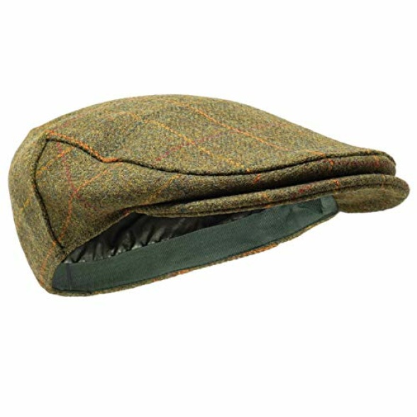 Borges & Scott Woodsman Flat Cap - Fully Waterproof â Yorkshire Tweed â 100% Wool Outer - Image 2