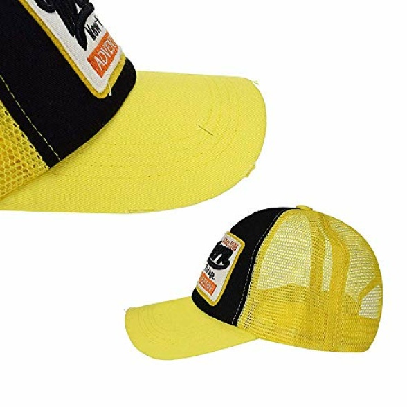 CheChury Unisex Baseball Cap Foldable Mesh Hats Vintage Trucker Cap Embroidered Distressed Casual Outdoor Sport Hats - Image 4