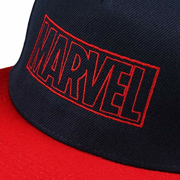 Cotton Soul Marvel Line Logo Snapback Cap One Size - Image 4