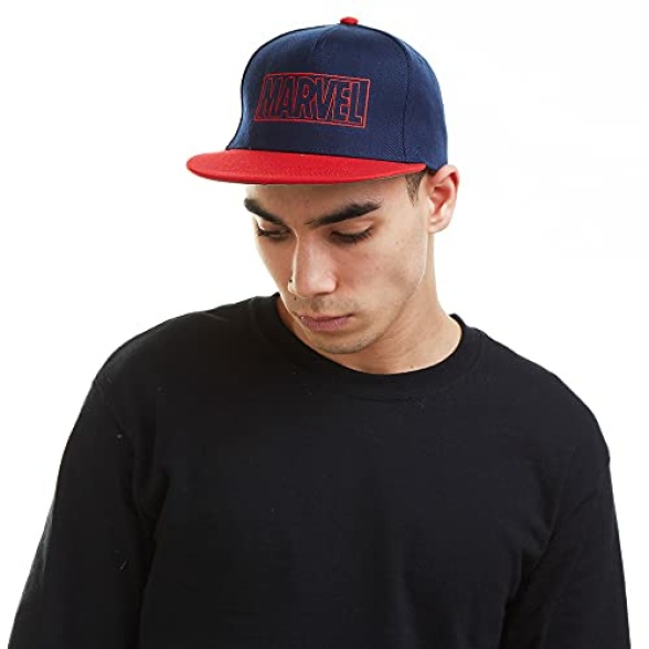 Cotton Soul Marvel Line Logo Snapback Cap One Size - Image 6