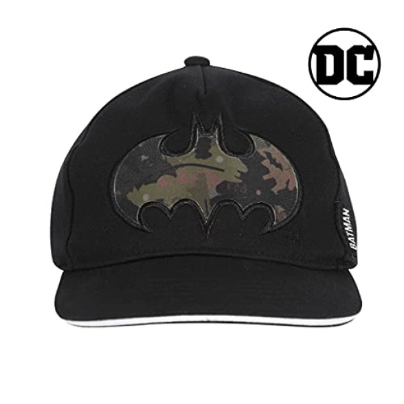DC Comics Batman Camo Bat Baseball Cap, Kids, One Size, Black, Official Merchandise - Image 5