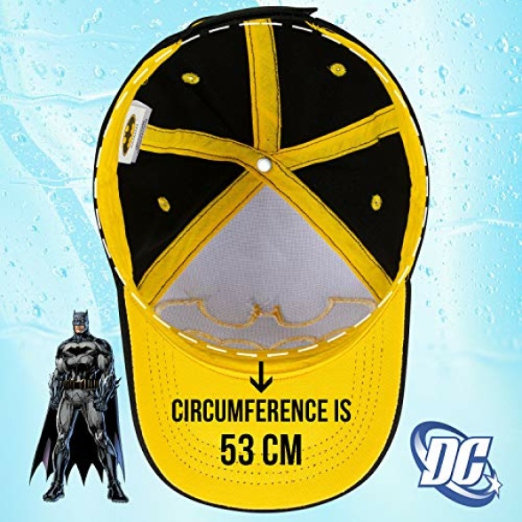 DC Comics Boys Batman Baseball Cap - Ages 2-7 - Image 6