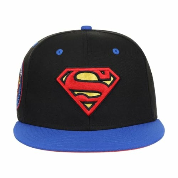 DC Comics Iconic Characters Logo w/Comic UV Fitted Cap - Image 3