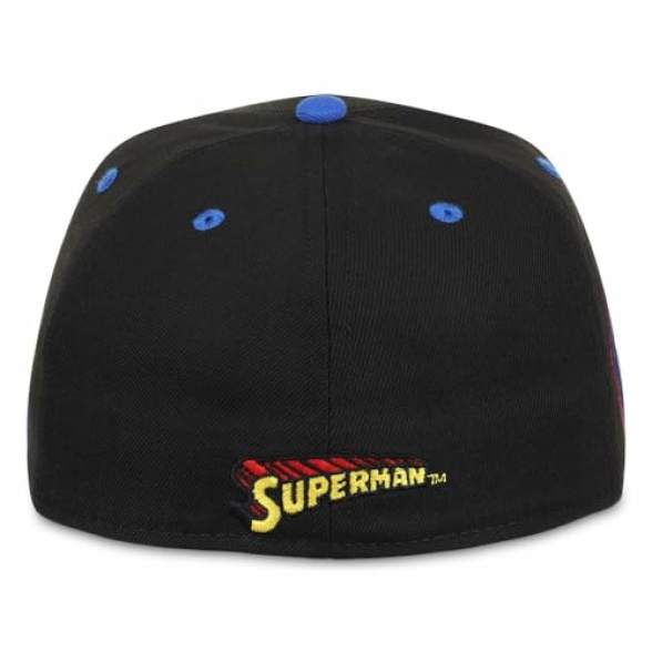 DC Comics Iconic Characters Logo w/Comic UV Fitted Cap - Image 5