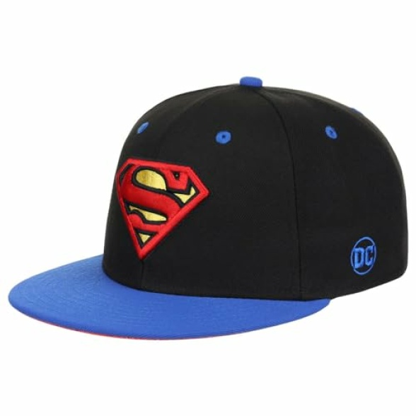 DC Comics Iconic Characters Logo w/Comic UV Fitted Cap