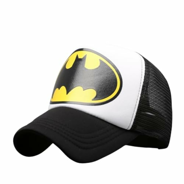 FASHION YO Kids Cotton Baseball Cap Spider Man Hat for Boys, Boys Caps Perfect for Outdoor Sunny Days Sun Hat 3+ Years