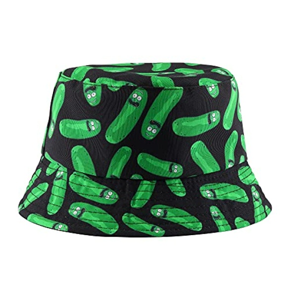 Faletony Unisex Reversible Bucket Hat Print Double-Side-Wear Cotton Sun Hat Fisherman Hat - Image 6