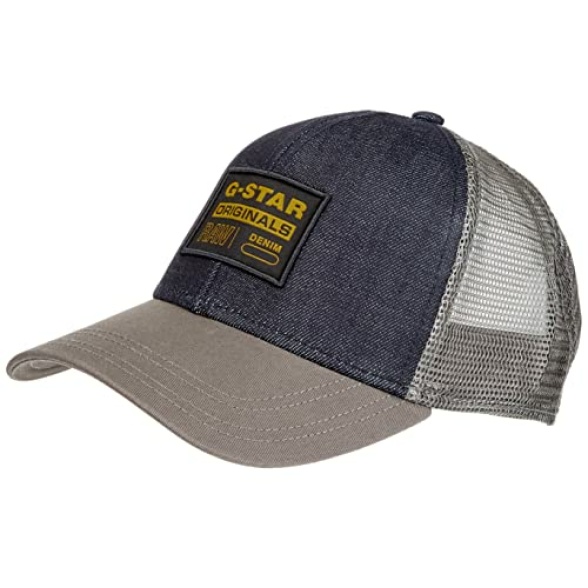 G-STAR Men's Denim Embro Baseball Trucker Cap Accessories
