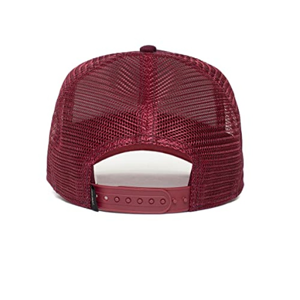 Goorin Bros. The Farm Adjustable Trucker Cap, Maroon The Panther, One Size - Image 5