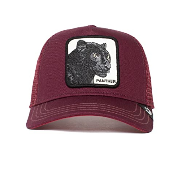 Goorin Bros. The Farm Adjustable Trucker Cap, Maroon The Panther, One Size - Image 6