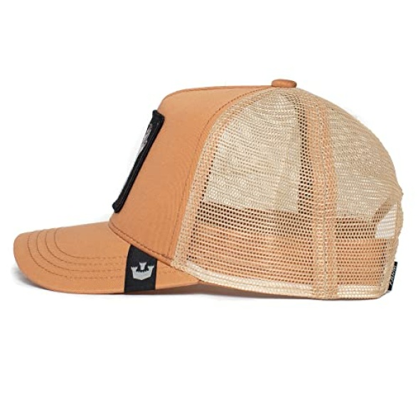 Goorin Bros. The Farm Trucker-Kappe aus Netzstoff für Damen und Herren Baseball Cap, Mauve (Lone Wolf Truckin), One Size - Image 4