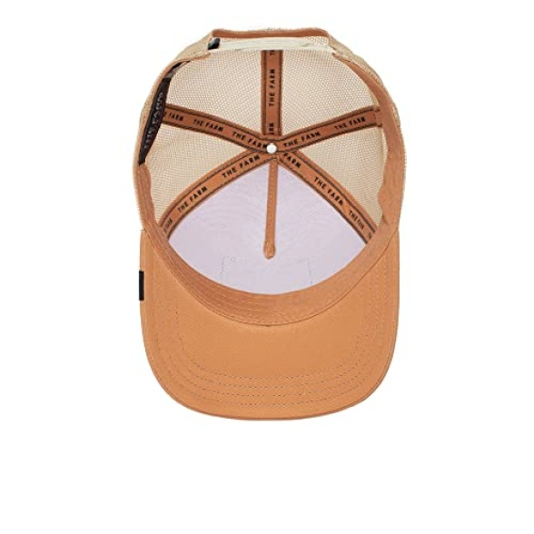 Goorin Bros. The Farm Trucker-Kappe aus Netzstoff für Damen und Herren Baseball Cap, Mauve (Lone Wolf Truckin), One Size - Image 6