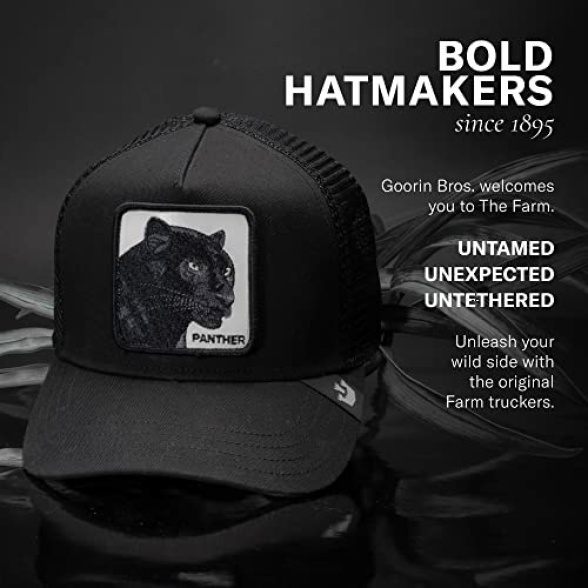 Goorin Bros. The Farm Unisex Adjustable Snapback Mesh Trucker Hat Baseball Cap - Image 8