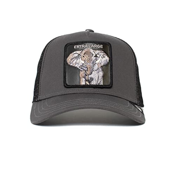 Goorin Bros. The Farm Unisex Baseball Trucker Cap, Grey (Extra Large), One Size - Image 3