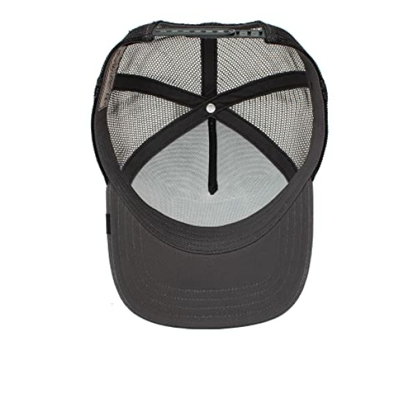 Goorin Bros. The Farm Unisex Baseball Trucker Cap, Grey (Extra Large), One Size - Image 6