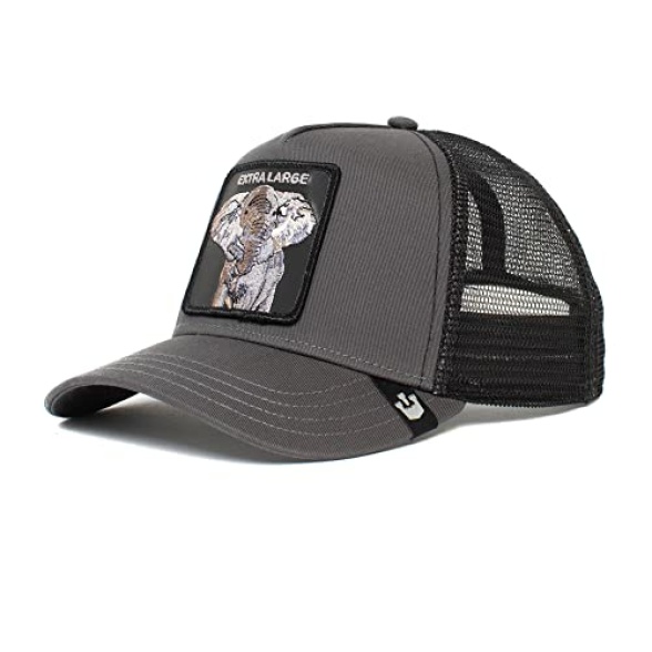 Goorin Bros. The Farm Unisex Baseball Trucker Cap, Grey (Extra Large), One Size