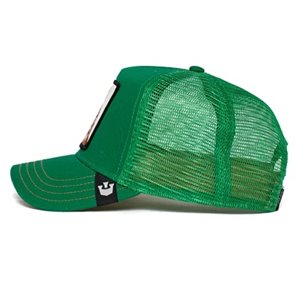 Goorin Bros. The Giraffe Green Adjustable Trucker Cap - Image 4