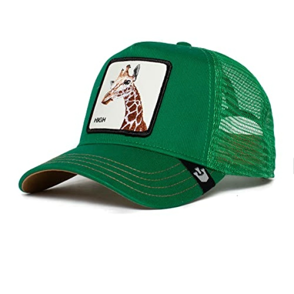 Goorin Bros. The Giraffe Green Adjustable Trucker Cap
