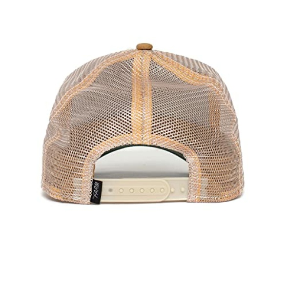 Goorin Bros. The Queen Bee Khaki Adjustable Trucker Cap - Image 5