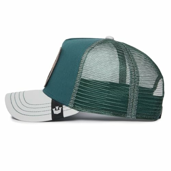 Goorin Bros. Trucker Cap Animal Patch Farm Snapback hat mesh Curved Visor - Image 4