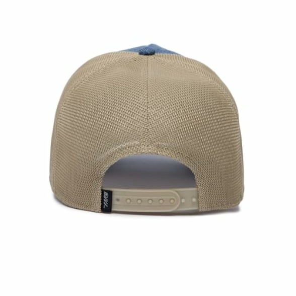 Goorin Bros. Unisex Silky Roots Collection Denim Adjustable Trucker Hat - Image 5