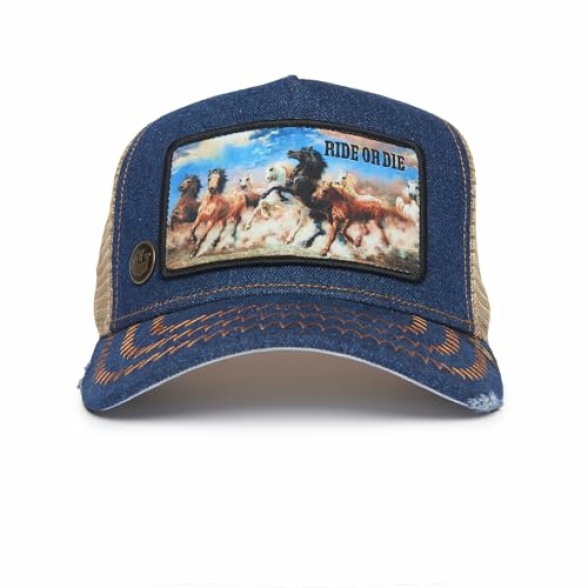 Goorin Bros. Unisex Western-Themed Rodeo Collection Adjustable Trucker Hat - Image 3