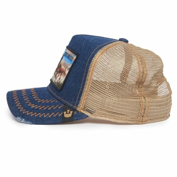 Goorin Bros. Unisex Western-Themed Rodeo Collection Adjustable Trucker Hat - Image 4