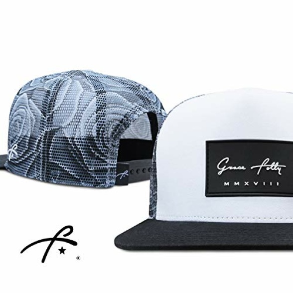 Grace Folly Trucker Hat for Men & Women. Snapback Mesh Caps - Image 3
