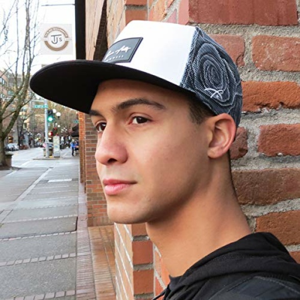 Grace Folly Trucker Hat for Men & Women. Snapback Mesh Caps - Image 8
