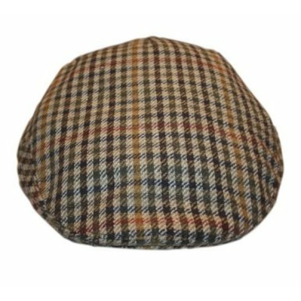 Great Horse Boys Kids Wool Blend Traditional Tweed Country Style Flat Cap Hat 3-8 Years - Image 3