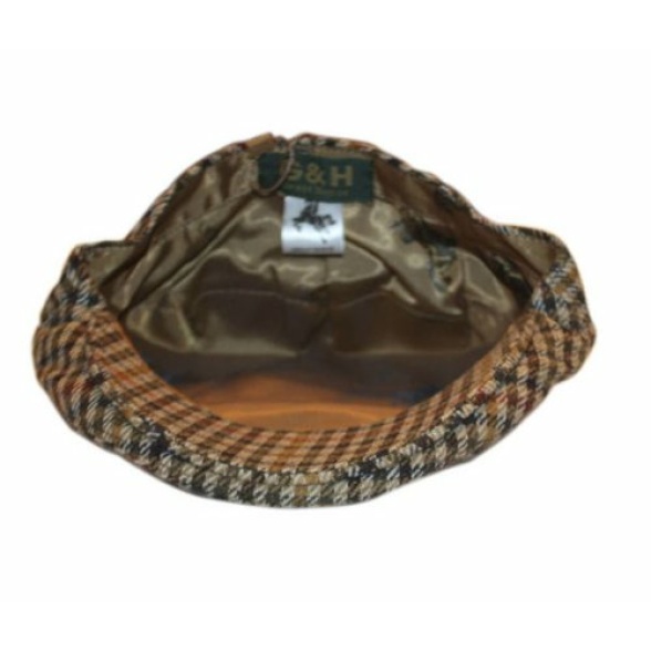 Great Horse Boys Kids Wool Blend Traditional Tweed Country Style Flat Cap Hat 3-8 Years - Image 6