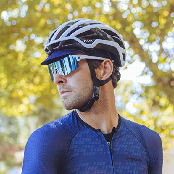 GripGrab Lightweight Summer Cycling Cap UV-Protection Under-Helmet Visor Mesh Hat Thin Breathable SPF Bicycle Headwear - Image 5