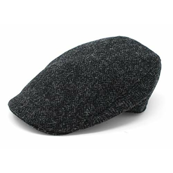 Hanna Hats Men's Donegal Tweed Donegal Touring Cap - Image 3