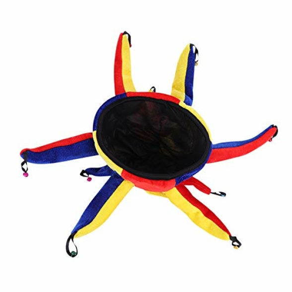 IBLUELOVER Clown Costume Hat With Nose Multi-color Halloween Costume Party Props Funny Clown Hat Clown Nose Festival Party Adults Kids Clown Accessories - Image 6