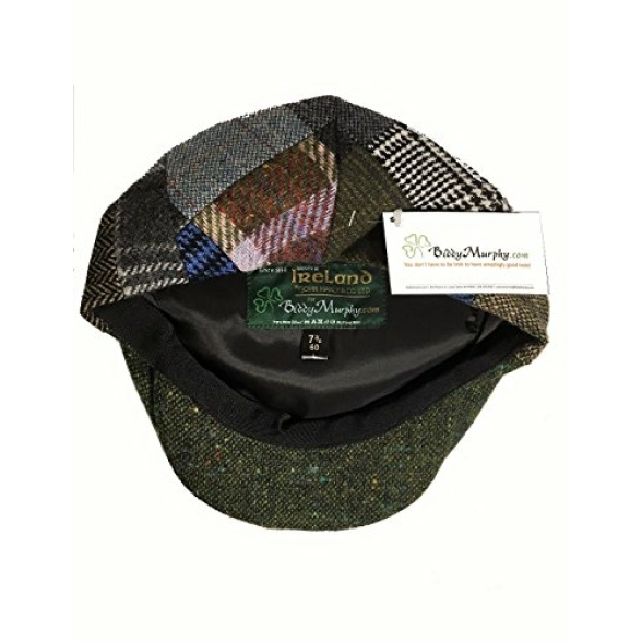 Irish Newsboy Flat Cap for Men Made in Ireland, 100% Irish Wool - Image 7