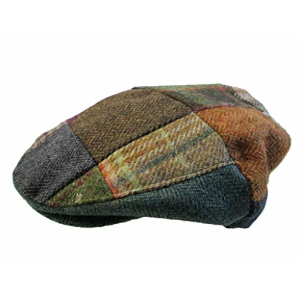 Irish Newsboy Flat Cap for Men Made in Ireland, 100% Irish Wool