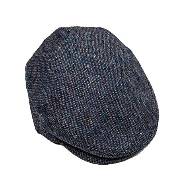 Irish Touring Cap Made in Ireland Fitted Slim Fit Genuine Tweed