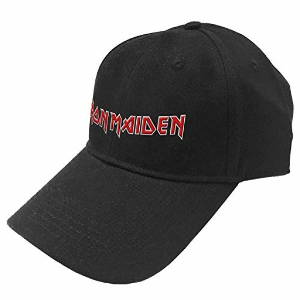 Iron Maiden Baseball Cap Classic Band Logo Trooper Official Black Strapback One Size